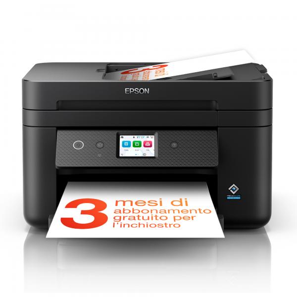 EPSON MULTIFUNZIONE INK A4 COLORE, WORKFORCE WF-2960DWF, 4.800C1.200 DPI FRONTE/RETRO ADF - immagine prodotto