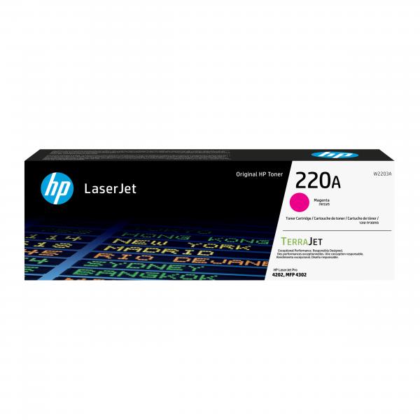 HP TONER 220A, MAGENTA, TERRAJET, LJ PRO 4202, 4302, 4303, 1.800 PAG - immagine prodotto