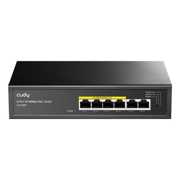 Switch PoE CUDY FS1006P 4 porte - Immagine 3