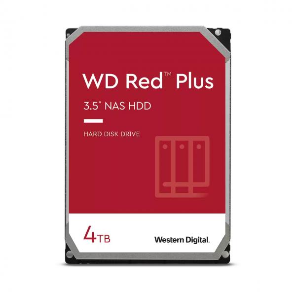 Western Digital HARD DISK RED PLUS 4 TB NAS SATA 3 3.5 (WD40EFPX) 0718037899794