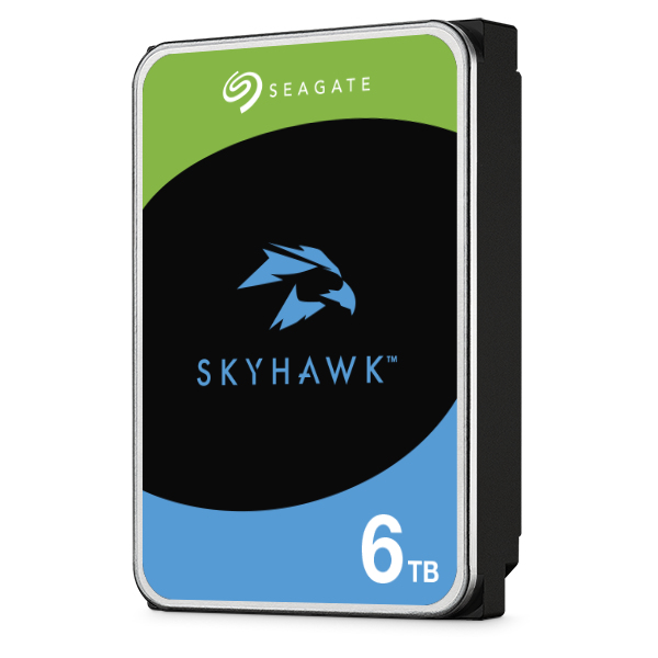 Seagate HARD DISK 6 TB SKYHAWK SURVEILLANCE SATA 3 3.5" NAS (ST6000VX009) 8719706028301