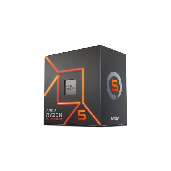 AMD CPU RYZEN 5, 7600, AM5, 3.8GHz 6 CORE, CACHE 32MB, 65W, BOX - immagine prodotto