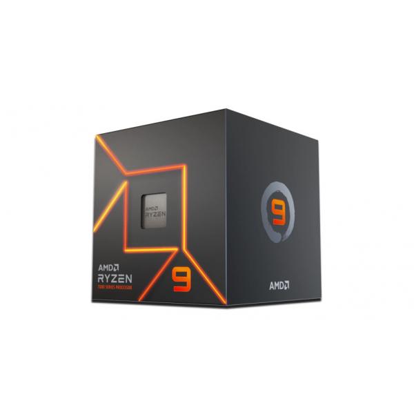 AMD CPU RYZEN 9, 7900, AM5, 5.40GHz 12 CORE, CACHE 76MB, 65W, BOX - immagine prodotto