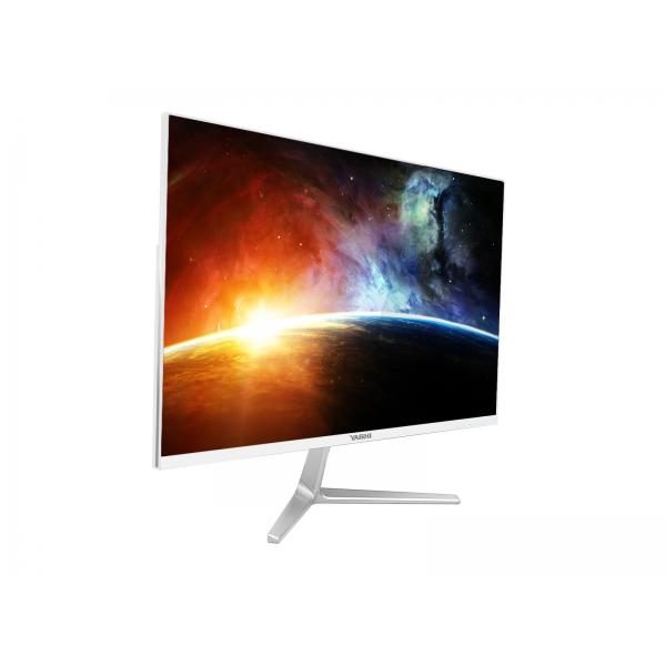 YASHI MONITOR 27 LED IPS 16:9 FHD 1MS 350 CDM, USB-C, VGA/HDMI, MULTIMEDIALE, BIANCO - immagine prodotto