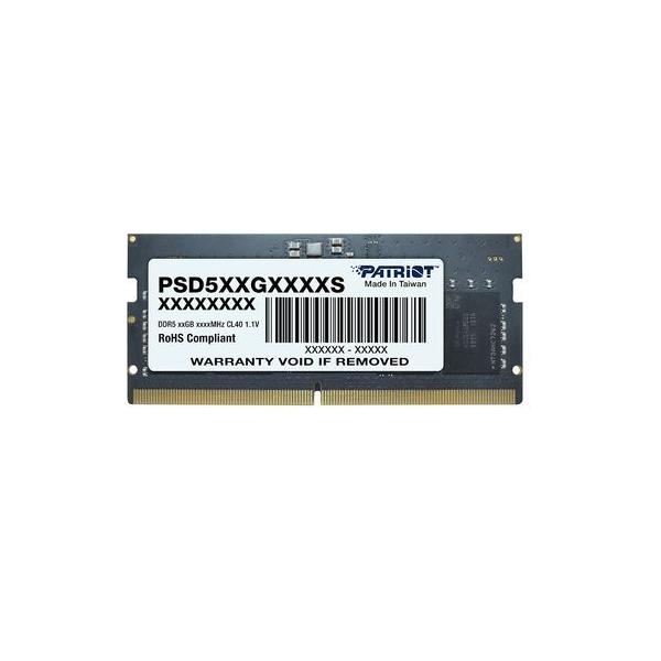 PATRIOT RAM SODIMM 8GB DDR 5 5600MHZ - immagine prodotto