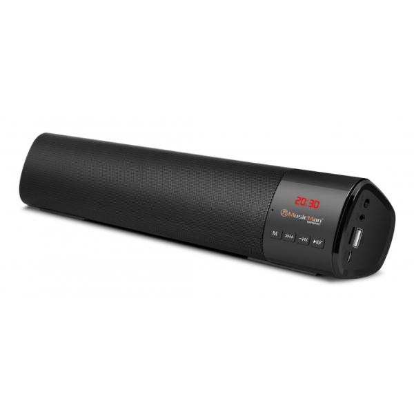 Music Man Nero Bt-X54 Soundbar, Altoparlante Portatile Bluetooth®, Usb - Immagine 2
