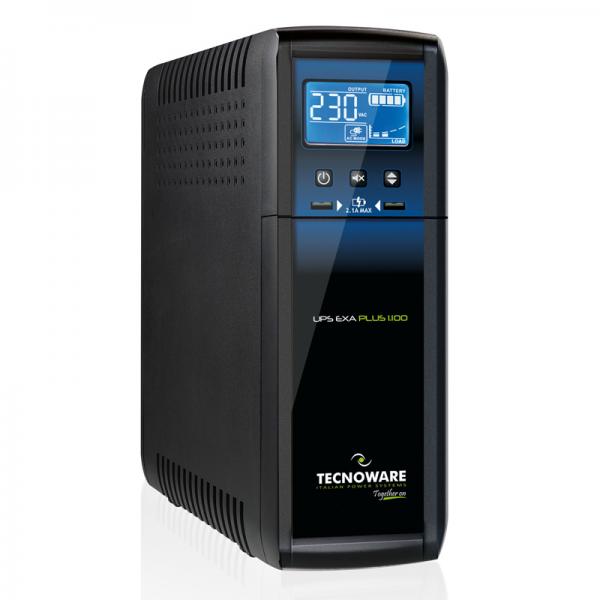 Tecnoware Ups Exa Plus 1600va 1120w 4uscite Iec Display Fgcexapl1602iec 8026475178268