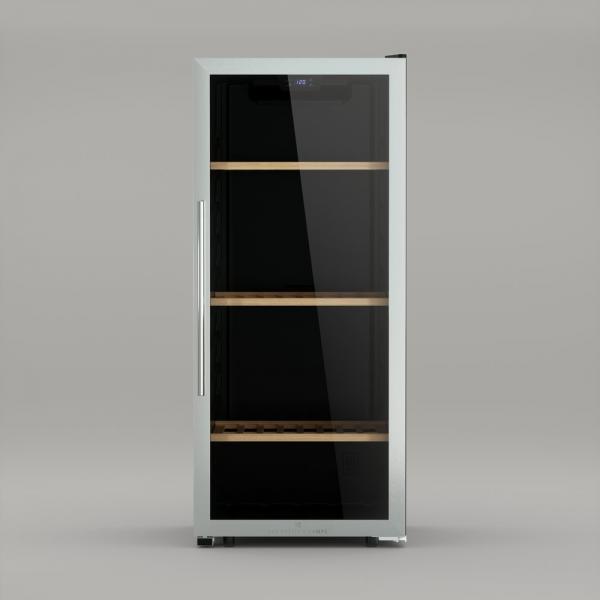Les Petits Champs FRIGO CANTINA 122BT 242LT H127 5-20 GRADI 3 RIPIANI LEGNO3701335302308