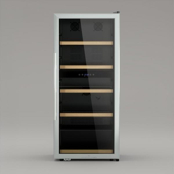 Les Petits Champs FRIGO CANTINA 91BT 204LT H122 DUAL ZONE 5-18 GRADI 5 RIPIANI LEGNO3701335302865