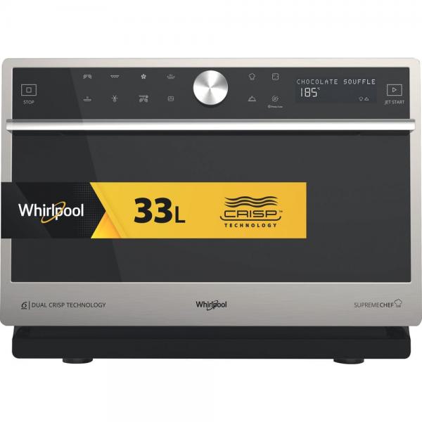 Whirlpool MWSC9133SX FORNO MWO COMBI. 33 LT ELETT. 900 W 6TH SENSE CRISP BIANCO 8003437643019
