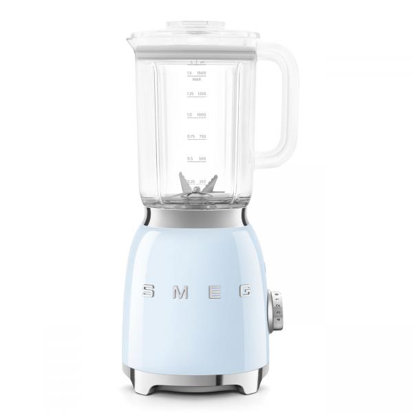 immagine di FRULLATORE SMEG BLF03PBEU, Potenza 800 W, Caraffa da 1.5 l, 4 velocità, Plastica, Acciaio inox, AZZURRO