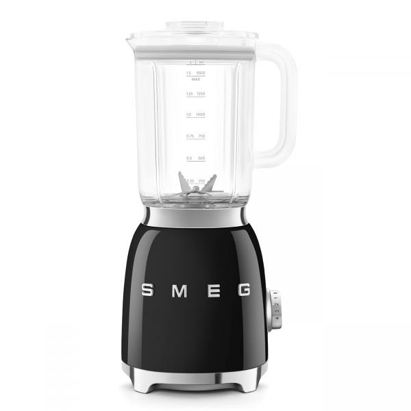 immagine di FRULLATORE SMEG BLF03BLEU, Potenza 800 W, Caraffa da 1.5 l, 4 velocità, Plastica, Acciaio inox, nero