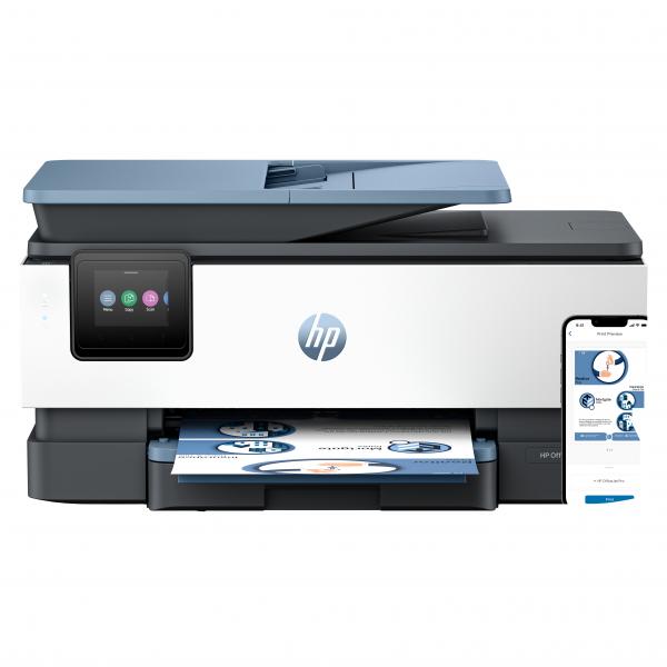HP MULTIFUNZIONE INK A4 COLORE, OFFICEJET PRO 8135E, 20 PPM, ADF, FRONTE / RETRO, USB/LAN/WIFI, 4 IN 1 - immagine prodotto