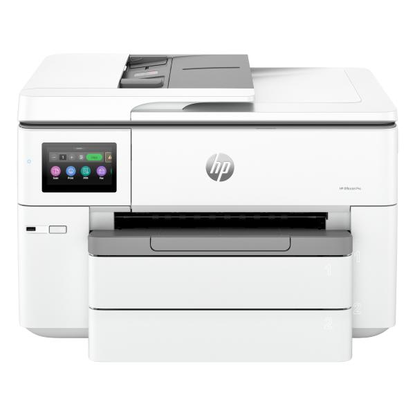 HP MULTIFUNZIONE INK A3 COLORE, OFFICEJET PRO 9730E, 22 PPM, ADF F/R SINGOLO PASSAGGIO, FRONTE / RETRO, 2 CASSETTI 250 FF, USB/LAN/WIFI, 3 IN 1 - immagine prodotto