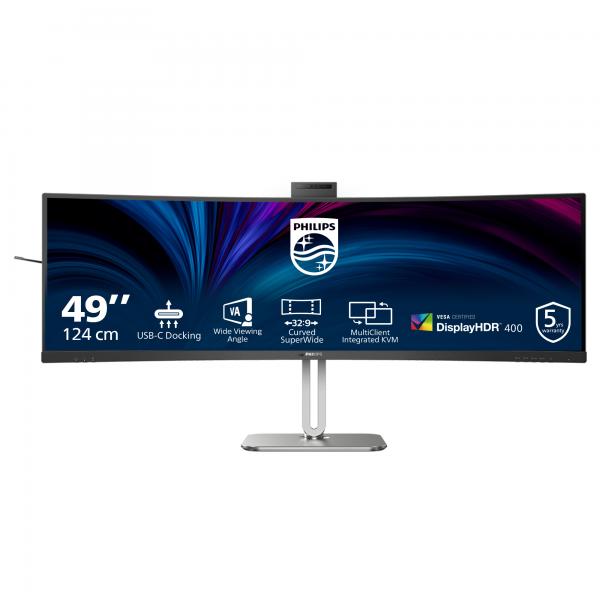 Philips 49b2u5900ch Monitor Curvo - 49″ Hdmi Speaker