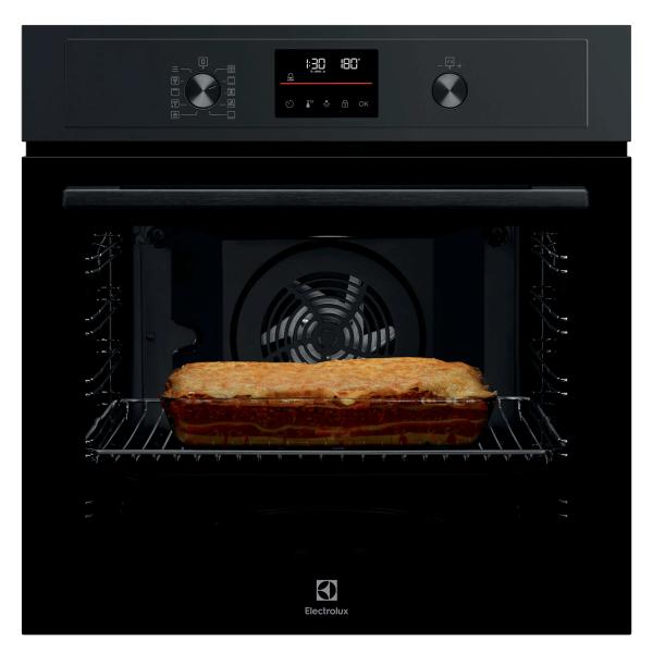 Electrolux FORNO 72LT MULTI9 A+ PIZZA PURE BLACK SURROUNDCOOK PIROLITICO7333394023373