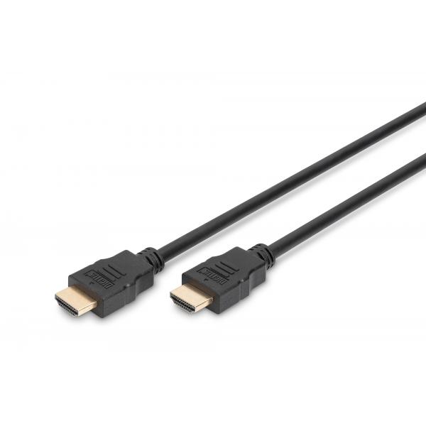 Cavo Hdmi+ethernet 4k 3d 3mt M/m Bk Tripla Schermatura