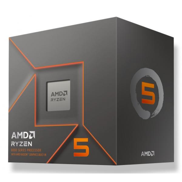 AMD CPU RYZEN 5, 8500G, AM5, 3,5GHZ 6 CORE 16MB CACHE BOX - immagine prodotto
