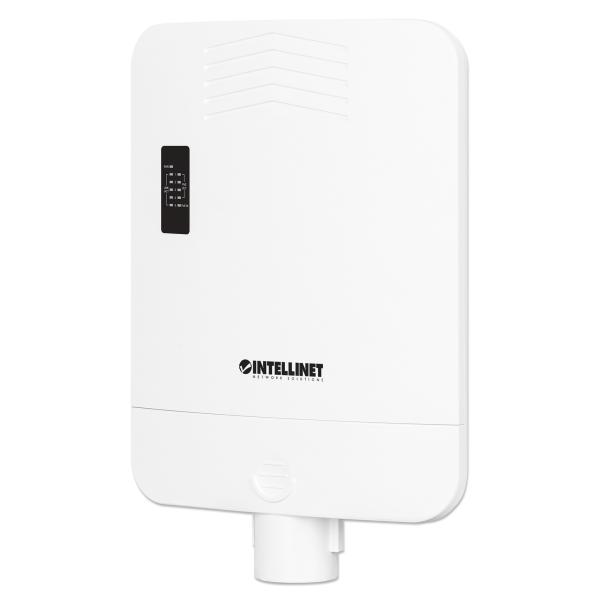 Intellinet Switch Gigabit 5 porte PoE Passante / Extender 4 porte PoE+ per Ester