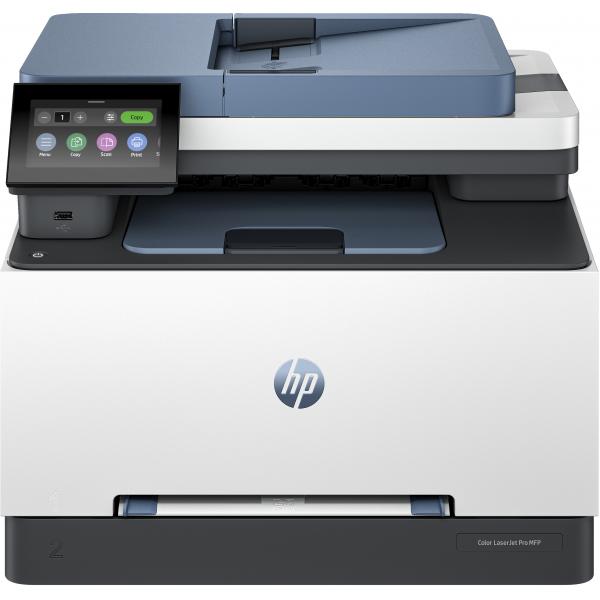 Hp Multifunzione Laser Colori Pro 3302fdw Lcdtouch Wifi/lan/usb 499q8f 0196786388736