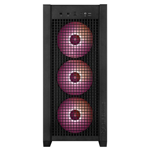 ASUS CASE TUF GAMING GT302 TG ARGB BLACK - immagine prodotto