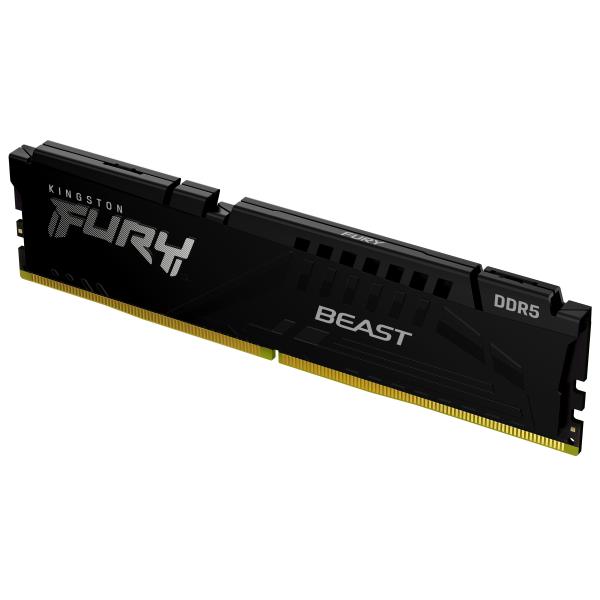 KINGSTON RAM FURY BEAST BLACK EXPO DIMMDDR5 32GB 6000MT/S CL30 - immagine prodotto