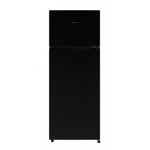 Hisense Frigorifero Doppia Porta Statico Capacita 206 Litri Classe energetica E Dimensioni : L x P x H: 55 x 54 x 143.4 cm. Colore nero 6921727076380