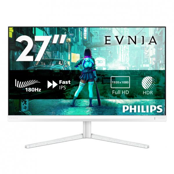 MON 27VA FHD GAMING 180HZ 1MS DP 27M2N3201A 2XHDMI WHITE PIVOT MM - immagine prodotto