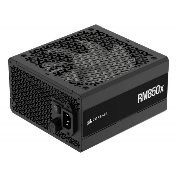 CORSAIR ALIMENTATORE RMX SERIES, RM850X, 850 WATT, ATX 3.1, CYBENETICS GOLD CERTIFIED, FULLY MODULAR - immagine prodotto