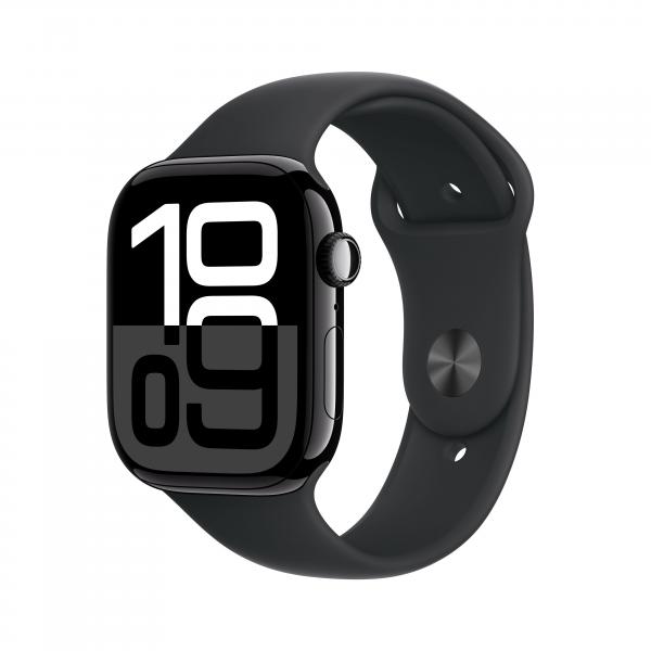 WATCH 10 46MM JET ALLUMIN.NERO NERO SPORT BAND M/L - immagine prodotto