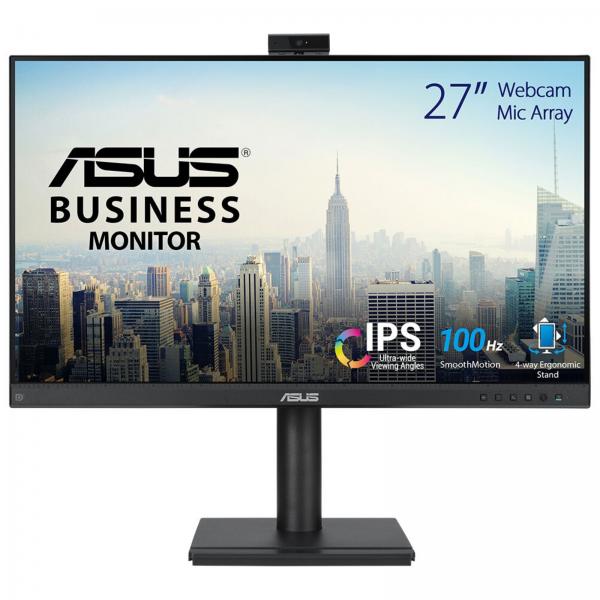 ASUS MONITOR 27, IPS 16:9 FHD 5MS 250 CDM VGA/DP/HDMI, PIVOT, WEBCAM - immagine prodotto