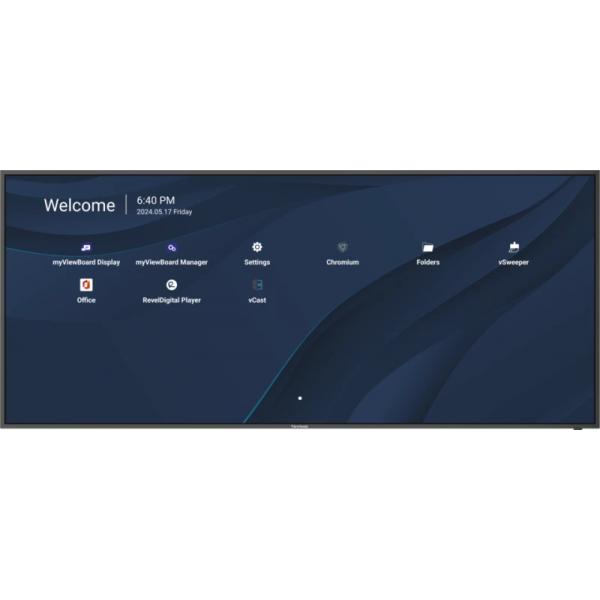 MON 105DS UHD 4K HDMI AND13 21:9 USBC RJ45 24/7 500NIT 8/128 AND13 - immagine prodotto
