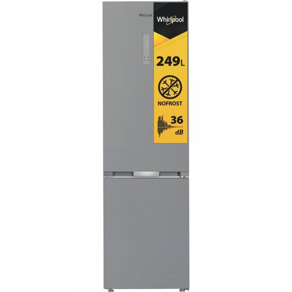 Whirlpool Frigo Combinato 355ltc Tot.nofrost 60cm Inox Whk 26403 Xp6e1 8003437060090