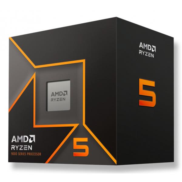 AMD CPU RYZEN 5, 9600, AM5, 3.8 GHz 6 CORE, 65W, BOX - immagine prodotto