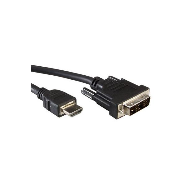Cavo Dvi-hdmi 2mt M/m 1920x1080 / 1920x1200 @60hz