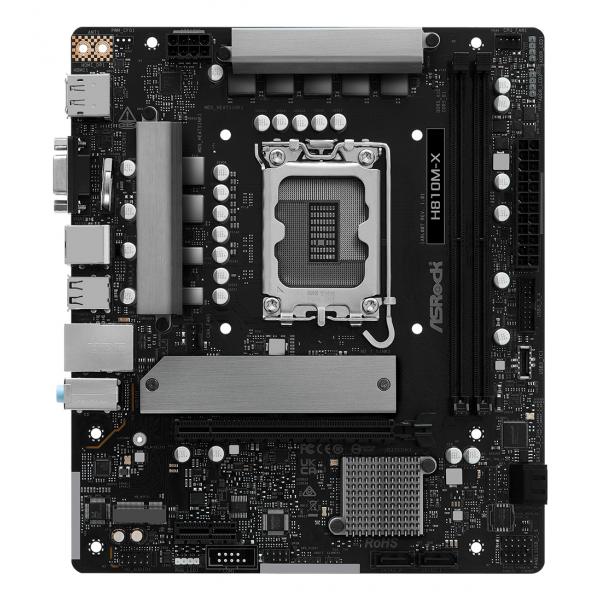 MB ASROCK H810M-X DDR5 ST1851 - miniatura prodotto
