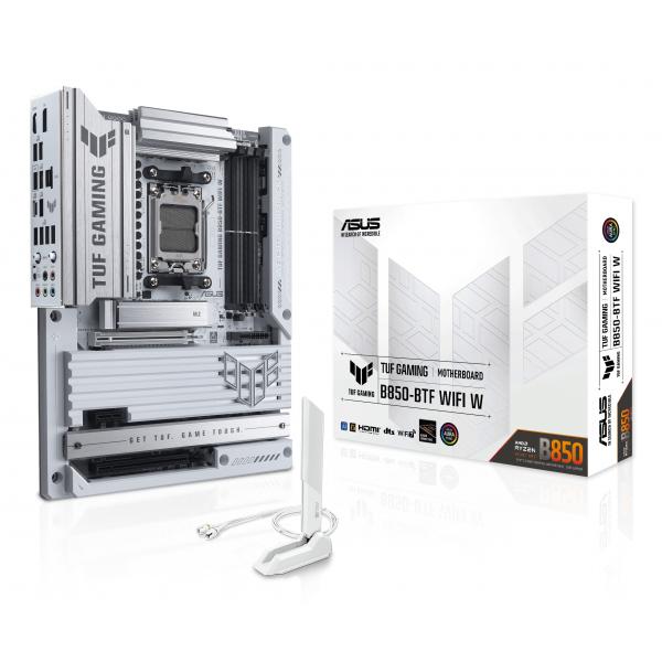 ASUS MB TUF GAMING B850 BTF WIFI AM5,B850,USB20G,WIFI7,AURA,BTF - immagine prodotto