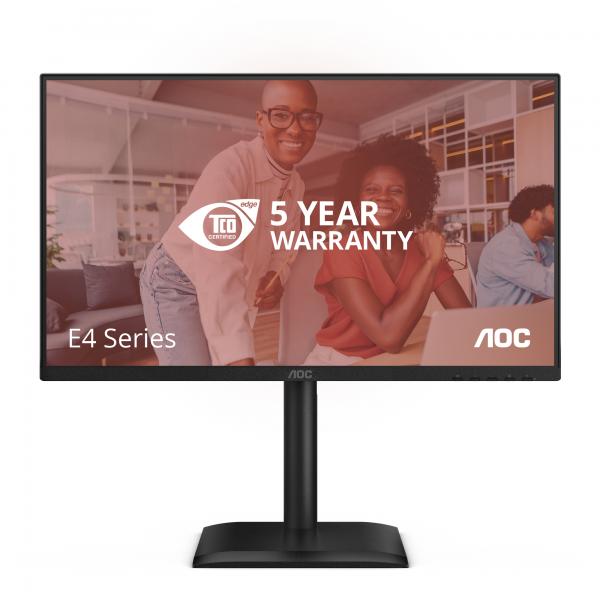 AOC MONITOR 23,8 LED IPS FHD 16:9 4MS 300 CDM 120hz, PIVOT, VGA/DP/HDMI, MULTIMEDIALE - immagine prodotto