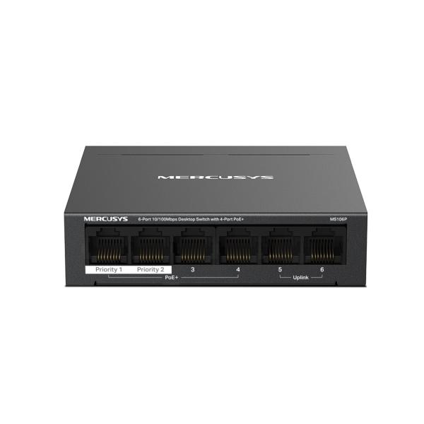 Mercusys Ms106p Switch Rack - 65w