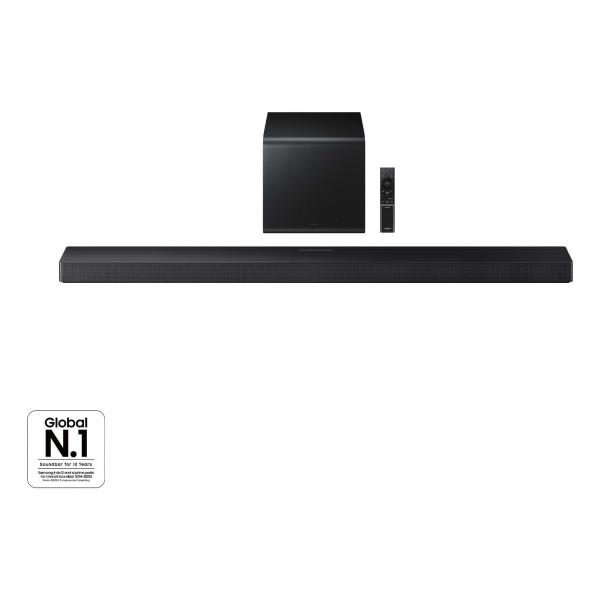 Samsung HW-QS700F-ZF Soundbar 3.1.2 canali Dolby Atmos Wireless 345W Q-Symphony SpaceFit Sound colore Nero