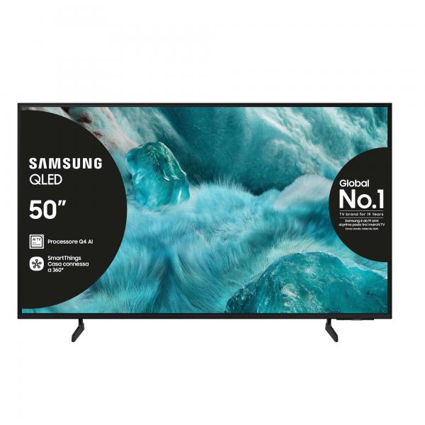 TV 50 SAM 4K UHD QLED TV SMART LAN DVT2 DVBS2 HDR10 ITALIA QLED - immagine prodotto