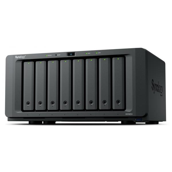NAS SYNOLOGY DS1825+ 8X2,5SSD/3,5SA TA HDD/8GBDDR4ECC - immagine prodotto