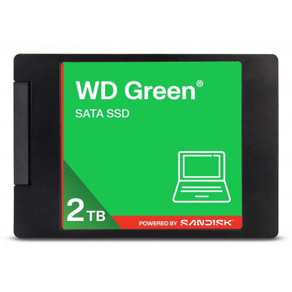 WESTERN DIGITAL SSD GREEN 2TB SATA 2,5 - immagine prodotto