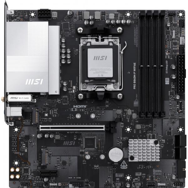 Msi Pro B840m-p Wifi6e Scheda Madre Am4