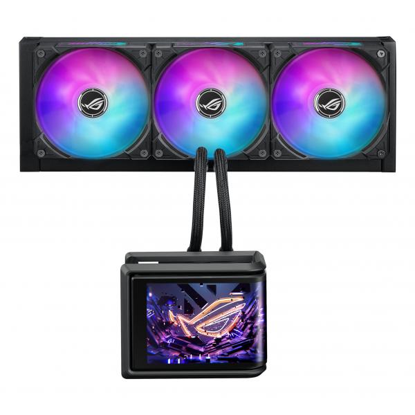 ASUS DISSIPATORE ROG RYUO IV SLC 360 ARGB, AIO SCHERMO AMOLED CURVO - immagine prodotto