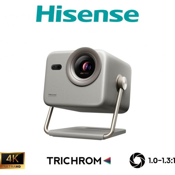Hisense MINI PROIETTORE LASER 4K UHD 65-200 HDR10-HLG DOLBY VISION ANSI LUMEN6942351423036
