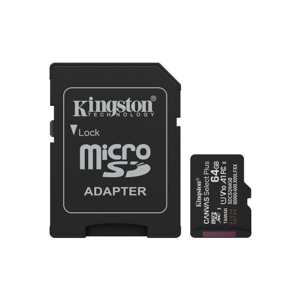 Kingston Sdcs3/64gb Secure Digital - 64 Gb