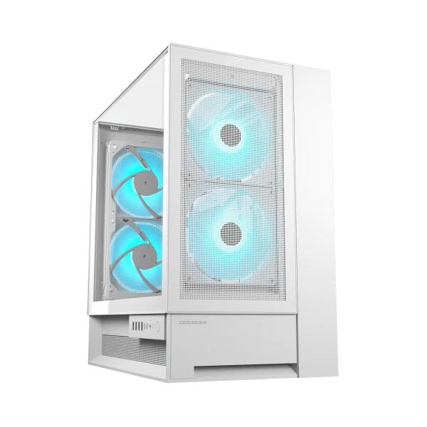 Cougar omnyx white midi tower vetro temperato no-power atx/matx/mini-itx - Immagine 3