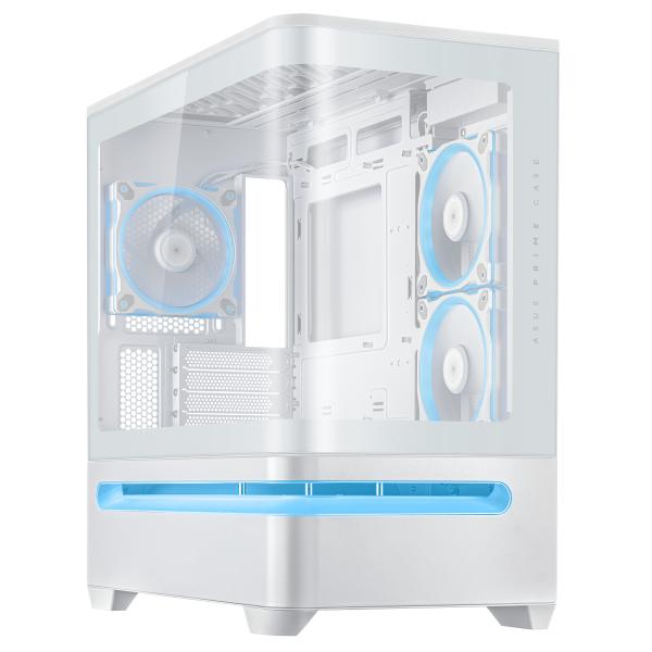 ASUS CASE PRIME AP202 TG ARGB WHITE - immagine prodotto