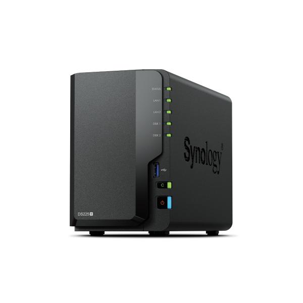 Synology NAS DISKSTATION DS225+ NERO 2 VANI 4711174726387
